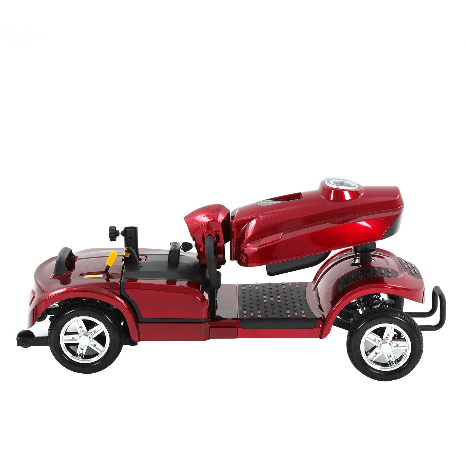 ECOMOBI MS02 Plus Heavy-Duty Mobility Scooter for Seniors – 20/30-Mile Range | 450 lbs Capacity