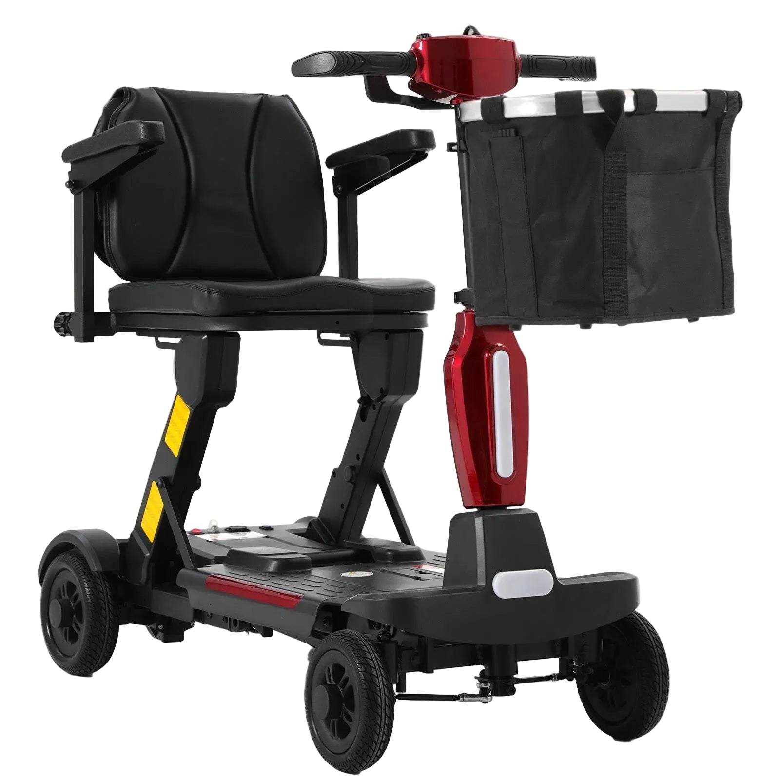ECOMOBI MS02-F Foldable Mobility Scooter for Seniors – 15-Mile Range | 330 lbs Capacity | Airline Approved