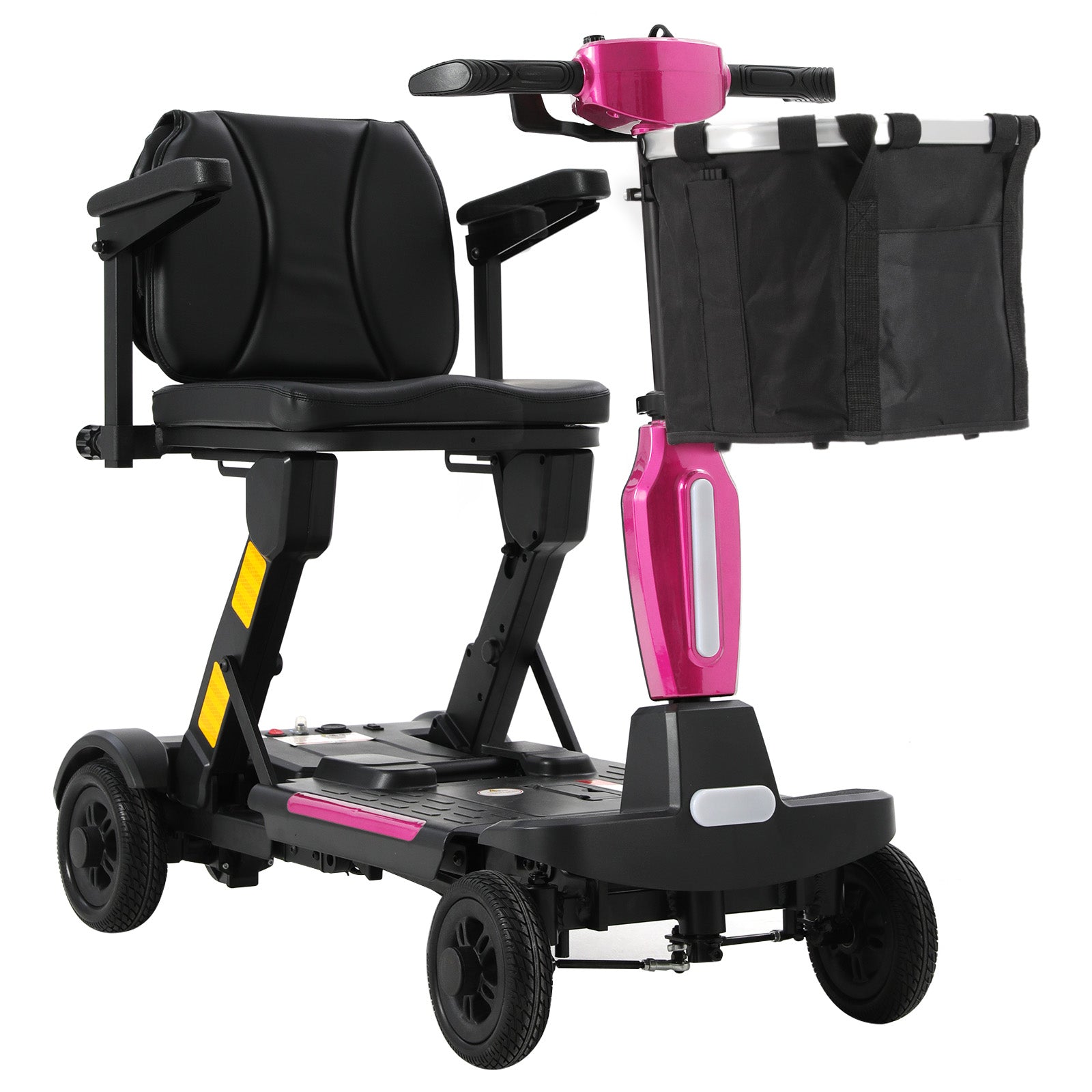 ECOMOBI MS02-F Foldable Mobility Scooter for Seniors – 15-Mile Range | 330 lbs Capacity | Airline Approved