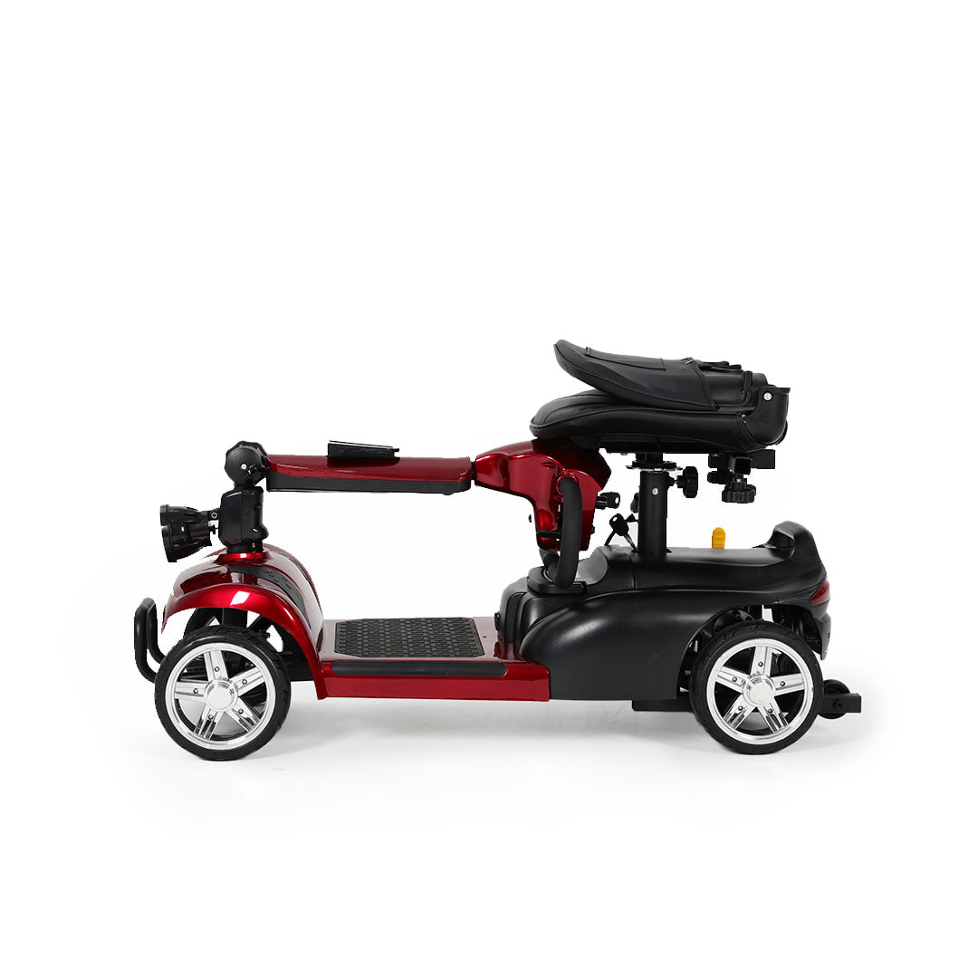 ECOMOBI MS02 4-Wheel Mobility Scooter for Seniors – 30-Mile Range | 7 MPH Top Speed